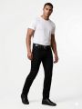 Black Denim Jeans for Men & Boys – Stylish Casual Denim Pants. 