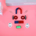 Student Magnet Experiment Suit Equipment Children's Teaching Bar U Shaped Magnet Magnet Compass Toys Teaching Aids. 