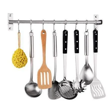 STAINLESS%20STEEL%20SPOON%20/%20CUTLERY%20HANGING%20KITCHEN%20ROD%20WITH%208%20HOOKS%20WALL%20MOUNTED%20-%20Image%203