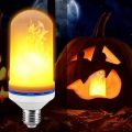 LED Light Fire Flicker Effect Bulb with Flickering 5W E27 Base. 