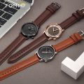 TOMI T101 Casual Fashion Date Quartz Watch For Men Leather Strap Round Dial. 