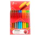 PIANO Smart Fountain Ink Pen Vibrant Body Colors ideal for girls and boys – Pack of 10 Pcs. 