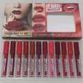 Liquid Lipstick 6 Pieces (Half Set) & 12 Pieces (Full Set) Lipgloss Matte Lipsticks Nude Redish Shades Lipglosses. 
