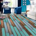Tile Sticker Long-lasting Wooden Texture Static Floor Sticker. 