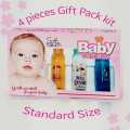 Baby Care Gift Box Large Pack 4 Items Kit. 