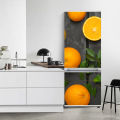 Elegant Fruits Fridge Stickers, Door Wrap, Self-adhesive, Waterproof, PVC by Elegant Decore. 