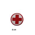 Red Cross Medic First Aid Nurse Doctor Emergency Logo Jacket Uniform Patch Sew Iron on Embroidered Sign Badge. 