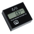 New Gasoline Digital Engine Tachometer Inductive Pulse Tachometer Waterproof with Battery for Chain Saw Mower 2/4 Stroke. 