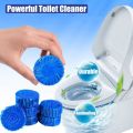 10Pcs Automatic Toilet Bowl Cleaner Tablets, Bathroom Tank Cleaner, Strong Detergent Ability, Long-lasting 300 brushes, Mild Fresh Pine Scent. 