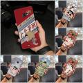 Waterproof Silicone Phone Case For Samsung Galaxy Xcover4/SM-G390 Anti-knock Protective TPU Graffiti Cartoon Durable. 