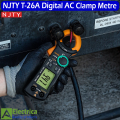 NJTY T-26A True-RMS Clamp Multimeter DC Curent Clamp Meter Digital rue RMS AC DC Ohm Hz C/F Pinza Amperimetrica Tester by Electrica. 