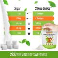 Stevia Select Organic Stevia Powder - Sugar Free Plant Based Stevia Sweetener Non GMO Pure Stevia Extract - Sugar Substitute No Fillers Zero.400gm. 