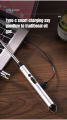 Rechargeable Electric USB Lighter – Windproof Arc Lighter with LED Battery Display & Flexible Neck – Long Reach for Candles, BBQ, Stove, Grill & Camping – Flameless & Safe. 