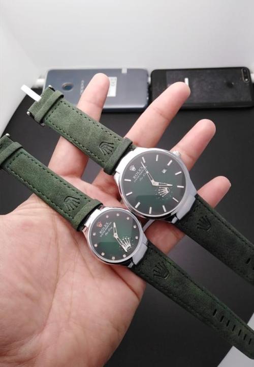 Pack Of 2 Couple Comely Watch For Branded