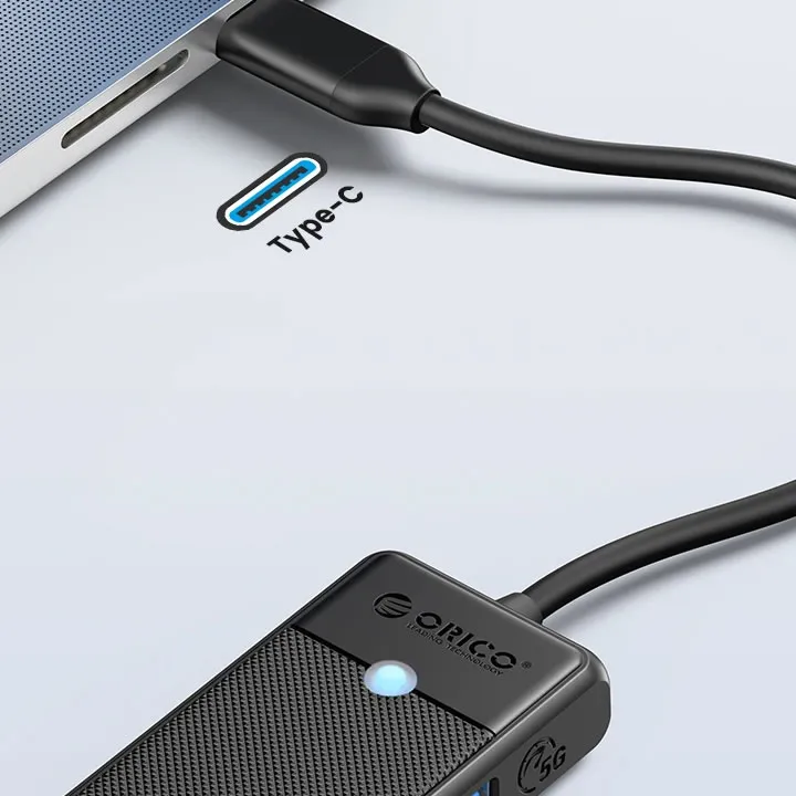 SpeedX%20Orico%20Type%20C%20USB%20Hub%203.0%204%20Ports%20Ultra%20High%20Speed%20Fast%20Data%20Transfer%20Rate%20USB%20C%20Hub%20Papw-4A%20-%20Image%205