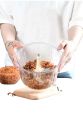 Chopper Food Processor, Mini Cup Food Processor, Press Start Quick Operation, 3-Blade Double Layer Thickening Transparent Bowl is Safe and Reliable Kitchens Best Food Chopper.. 
