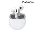 HLstar® TWS Air buds Pro 6 Wireless Headphones Bluetooth Earphones With Mic Touch Control Motion Mini Headset HIFI Handfree Airpods Waterproof Earbuds. 