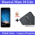 Huawei Mate 10 Lite Tempered Glass Screen Protector Polish Glass + Back Camera 9H Gorilla Flexible Protector For Huawei Mate 10 Lite. 