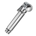 Conventional Hand-Held Bath/Toilet Shower Head Nozzle Holder Bidet Spray Silver NEW. 