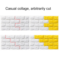 3MM 3D Printed Self Adhesive Wall Sheet - for Walls & Ceiling  - Waterproof and Moisture-Proof -  Background Decorative Wall Sticker. 