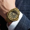 ONOLA brand business retro, waterproof, original, leisure fashion, luxury, quartz men's watch. 