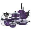 Best Quality 16 Pieces SK Marble Coated Gift Pack Daisy Cookware Set. 