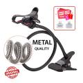 Universal Metal Mobile Stand with 360 Degree Rotation and Flexible Long Arm for Desk and Bed. 