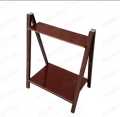 Padini Collection Wooden Plant Stand 2 & 3 Tier Indoor Decoration Display Shelf Rack Solid Wood (Brown) BY Padini Collection. 