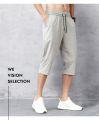 Men's Shorts Summer Breeches 2022 Thin Nylon 3/4 Length Trousers Male Bermuda Board Quick Drying Beach Black Men's Long Shorts. 