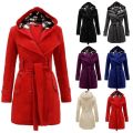Warm Trench Winter Jacket For Women/ Hoodies For Girls. 