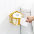 Multifunctional Household Non-perforated Wall-mounted Tissue Box Bathroom Hollow Drain Shelf Paper Storage Rack brand new and high quality. 