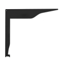 L-Shaped Metal Bar Bar Firefighter Tool Access Doors Easily Fire Pick Swipe Tool Tool for 1Pcs. 