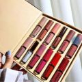 Lip Gloss Set - 12 Velvet Colors Non -Fading Waterproof Lipstick Set - Lip Tint For Girl and Women. 