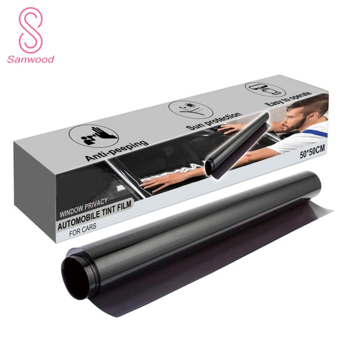 Window Tint Film Anti-scratch Protection Premium Car Window Tint Film Anti-scratch Uv Block Heat Insulation High-definition View Privacy Blackout Film for Cars Trucks Suvs Thermal Insulation Window
