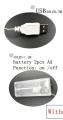Hello Kitty Light String For Decoration For Bedroom And Children's Room 10 Lights USB + Cell Operated. 