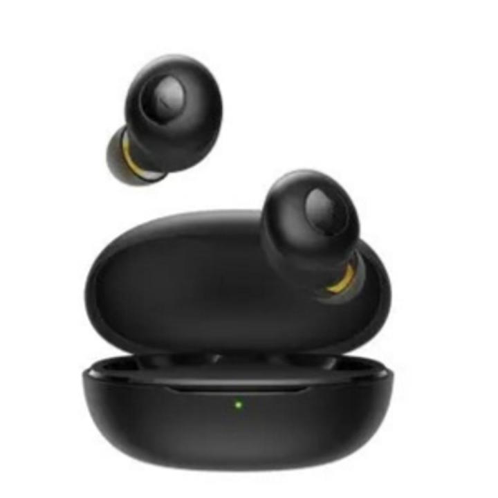 Realme Buds Q Bluetooth 5.0 Wireless Earbuds 20 Hours Long Battery Life Ultra-light TWS Earphone IPX4 Waterproof – Black