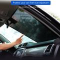 Sunshade Roller Blackout Suction Cup Blinds Curtains for Kitchen A. 
