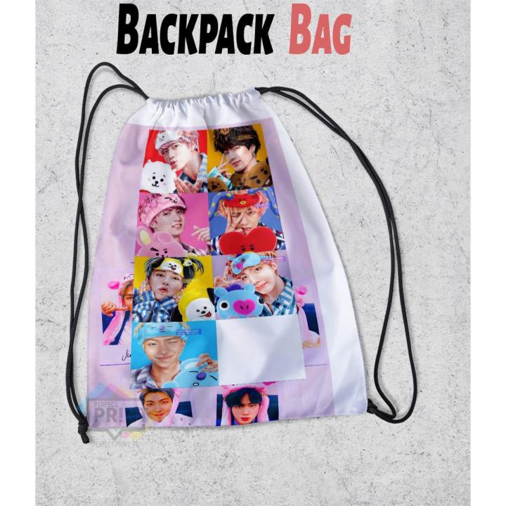 bt21 cute sports bag bts accessories