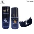 King Caboki Hair Building Fibes 27.5 Dark Brown Combo Pack 3 in 1. 