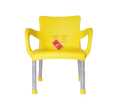 Fello Kids Plastic Chair With Steel Legs For Learning To Seat The Toddler, Kid Fun & Play Kinder Musical Chairs Game Train & Develop Childrens For Preschool,. 