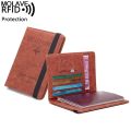 【VisioN Shop】Molave Passport Fashion Neutral Multi-purpose Travel Passport Tri-fold Organizer Holder Business Card Cases Ladies  Ladies bags. 