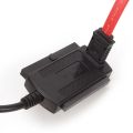 USB 2.0 to IDE SATA Adapter, SATA Hard Drive Converter, IDE to USB Adapter, 2.5 Inch HDD Adapter, 3.5 Inch HDD Converter, Hard Drive Adapter Cable, 4 Pin Power Cable, CD-ROM Power Cable, 12V 2A AC Power Adapter, HDD Data Transfer Cable. 