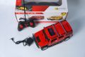 Remote Control Rechargable Hummer Car Land Cruiser Toy Door Open. 