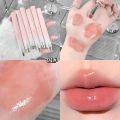 Mirror Lipstick Jelly Tinted Lip Balm Moisturizing Lipstick Waterproof Long Lasting Red Lip Tint. 
