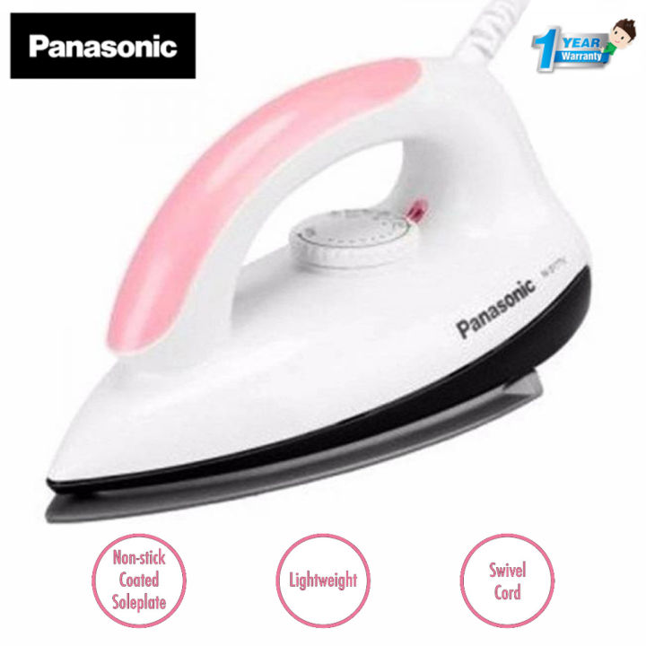 Panasonic%201%20-%201000W%20Light%20Weight%20Dry%20Iron,%20Ni317t%20(Pink)%20-%20Image%206