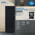Haier 09 Cu Ft / E-Star Series / HRF-246 EPB (Deepest Freeze +Direct Cool+ 1 Hour Icing Technology +Wide Voltage+ Glass Door) Black Colour /Refrigerator / 10 Years Warranty.. 