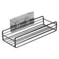 Multipurpose Bathroom Accessories shelf Wall Mounted Organizer Shampoo Storage Rack holder. 