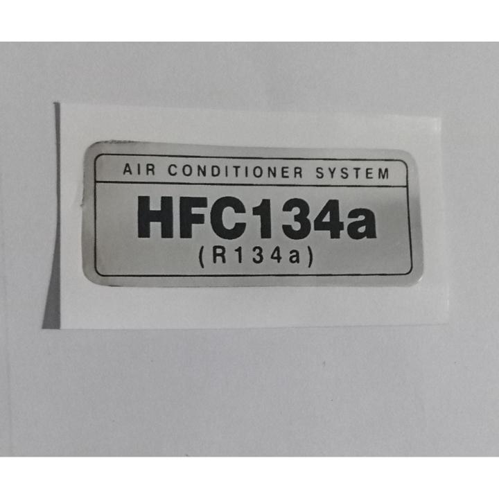 Engine Room Sticker Engine Room Sticker for HONDA REBORN (HFC134a) – 1 Piece | Daraz.pk