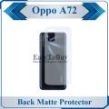 Oppo A72 Back Matte Protector Soft film Protection Soft Skin Sheet For Oppo A72. 
