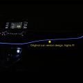 Car Blue LED Central Control Instent Panel Ambient Light for Toyota Highlander 2013 2014 2015 2016 2017 2018 2019. 